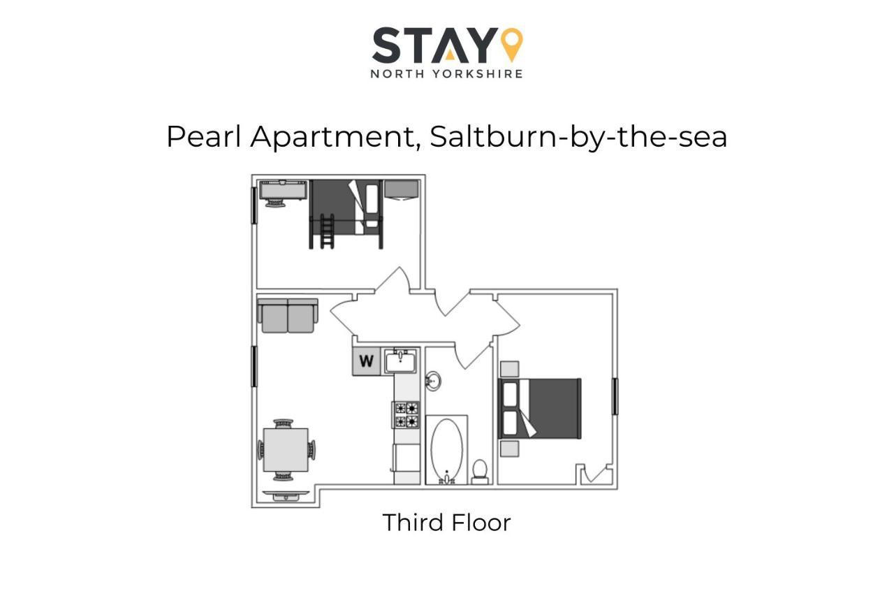 Host & Stay - Pearl Apartment Saltburn-by-the-Sea Exterior foto
